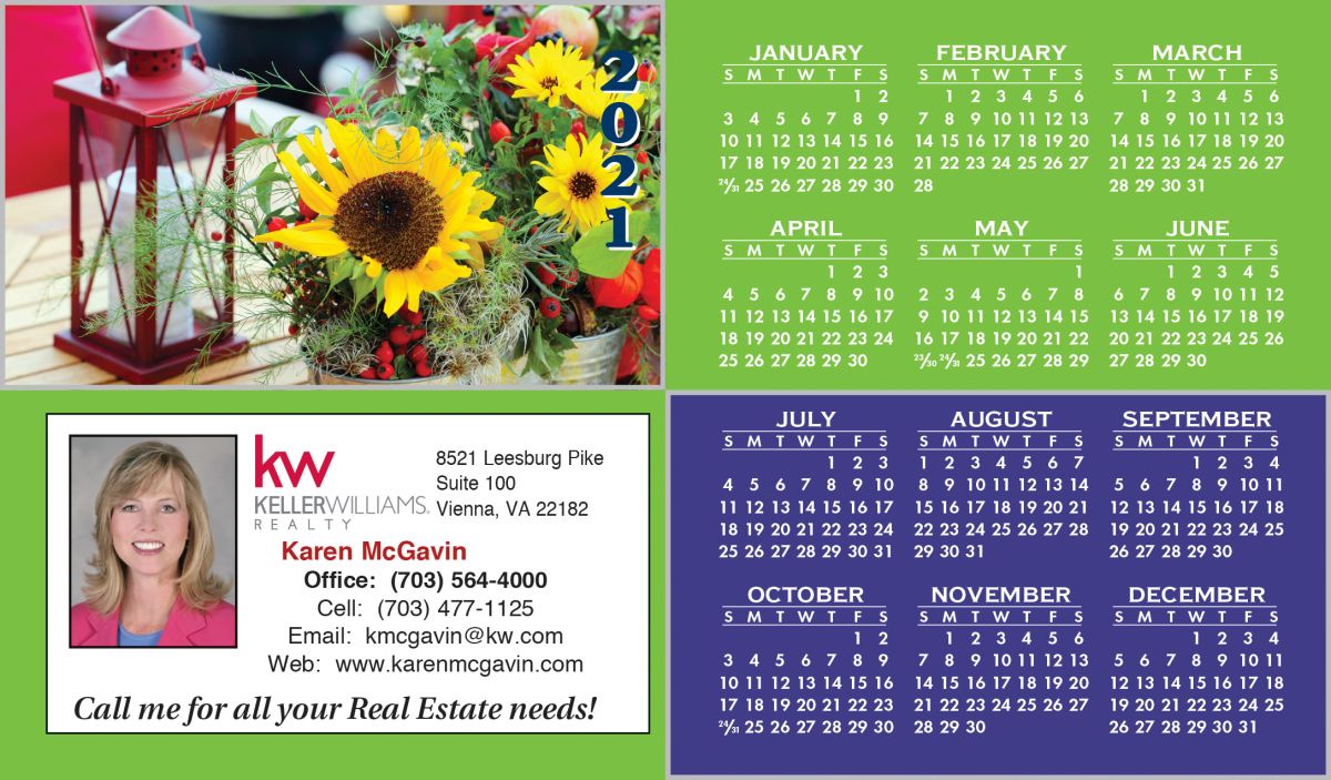Real Estate Jumbo Postcard Calendars